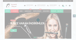 Desktop Screenshot of kozmetikdunyam.com